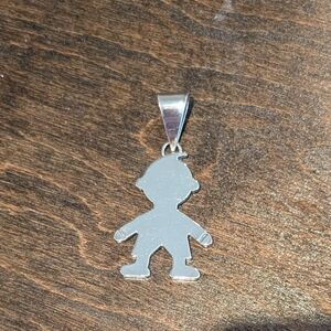 Boy Stainless Steel Charm
